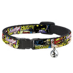 Cat Collar Breakaway - Superheroines Wonder Woman Supergirl Batgirl