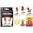 Kansas City Chiefs All-Time Greats Playing Cards - 54 Card Deck