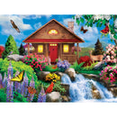 Lazy Days - Floral Falls 750 Piece Jigsaw Puzzle