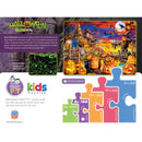 Halloween Glow in the Dark - The Pumpkin King 100 Piece Jigsaw Puzzle