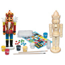 Holiday Craft Kit - Nutcracker Prince Wood Craft & Paint Kit