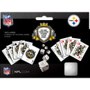 Pittsburgh Steelers - 2-Pack Playing Cards & Dice Set