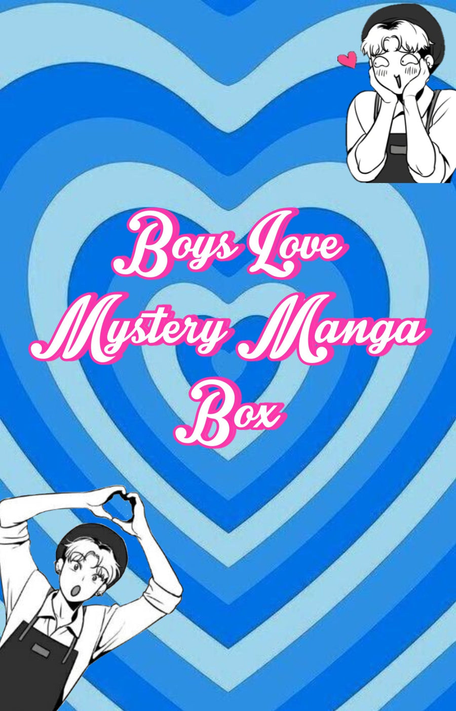 Yaoi/BL Mystery Manga Box - English Mixed Manga