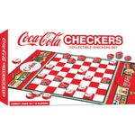 Coca-Cola Checkers Board Game