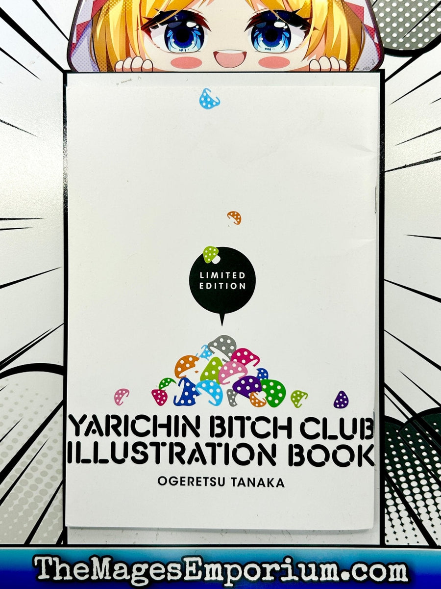 Yarichin Bitch Club Illustration Book Limited Edition