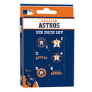 Houston Astros Dice Set - 19mm