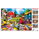 Wild & Whimsical - On The Fence 1000 Piece Jigsaw Puzzle