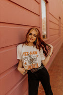 Yee-Haw Skeleton Cowboy Graphic Tee