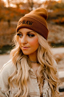 Yeehaw Knit Embroidered Beanie