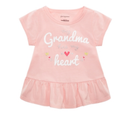 First Impressions Girls Print Cotton T-Shirt