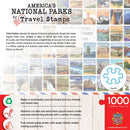 National Parks Travel Stamps 1000 Piece Jigsaw Puzzle