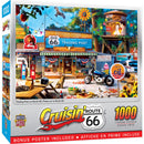 Cruisin' Route 66 - Trading Post on Route 66 1000 Piece Jigsaw Puzzle