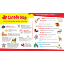 Educational - Canada Map 36 Piece Floor Jigsaw Puzzle