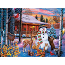 Happy Holidays - Winter Visitors 300 Piece EZ Grip Jigsaw Puzzle