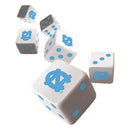 UNC Tar Heels Dice Set - 19mm