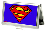 Business Card Holder - SMALL - Superman FCG Blue