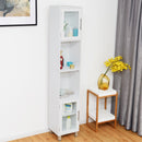 71 Inch Tall Tower Bathroom Storage Cabinet and Organizer Display Shelves for Bedroom