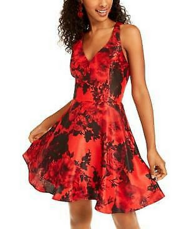 city studio red dress City Studio | Dresses | City Studio Red Laceback Dress 516