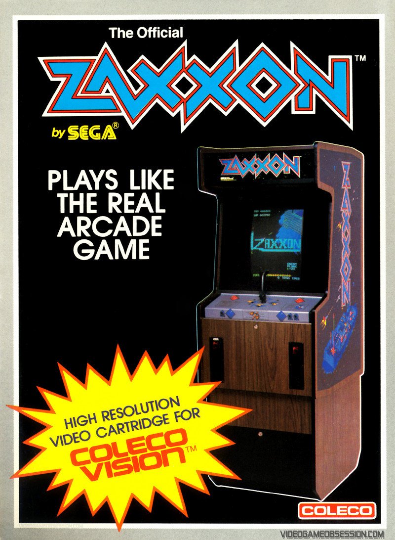 こんページ Zaxxon (Colecovision) – Ralphie's Funhouse