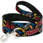 Dog Leash - Batman in Action WHOOM! Red Skyline