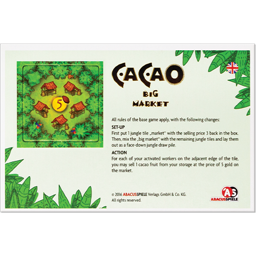 Cacao: Big Market Mini Expansion