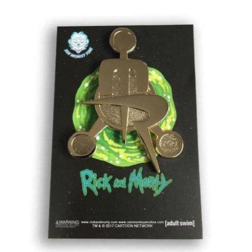 Zen Monkey: Council of Morty's Emblem - Rick and Morty Enamel Pin