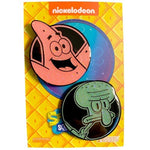 Zen Monkey: Patrick and Squidward - SpongeBob SquarePants Pin Set