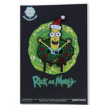 Zen Monkey: Poopy Butthole Wreath - Rick and Morty Enamel Pin