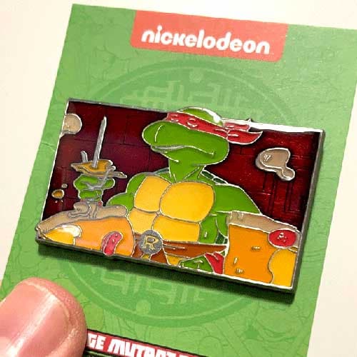 Zen Monkey: Raphael Is Cool But Crude - Teenage Mutant Ninja Turtles Enamel Pin