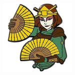 Zen Monkey: Suki and Her Fans - Avatar: The Last Airbender Enamel Pin