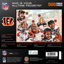 Cincinnati Bengals - All Time Greats 500 Piece Jigsaw Puzzle