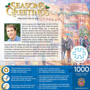 Season's Greetings - Village Square 1000 Piece Jigsaw Puzzle