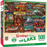 Greetings From The Lake - 500 Piece Jigsaw Puzzle