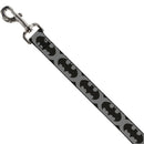 Dog Leash - Bat Signal-5 Black/Gray/Black