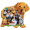 Puppy Pals - 100 Piece Shaped Jigsaw Puzzle