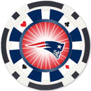 New England Patriots 100 Piece Poker Chips