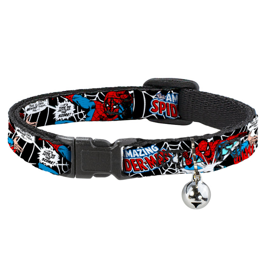 Cat Collar Breakaway - Spider-Man in Action2 w AMAZING SPIDER-MAN