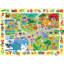 Hide & Seek - Alphabet at the Zoo 48 Piece Jigsaw Puzzle