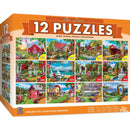 Alan Giana Jigsaw Puzzle Collection - 12 Pack
