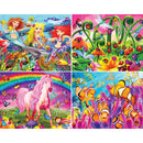 Glow in the Dark 100 Piece Jigsaw Puzzles - 4-Pack V1