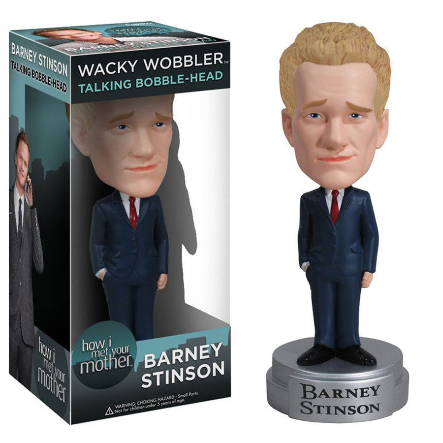 2013 Barney Stinson Funko Wacky Wobbler Action & Toy Figures Spastic Pops 