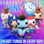 August Guaranteed Value Hunt for Freddy Funko GRAILS! [$183+ship] [4 pops per box, 50 Boxes $1830+ in TOP HITS, 1 in 10 Chance at TOP HIT, EVERY Box is Guaranteed at least ONE Freddy Funko] Mystery Box Spastic Pops 