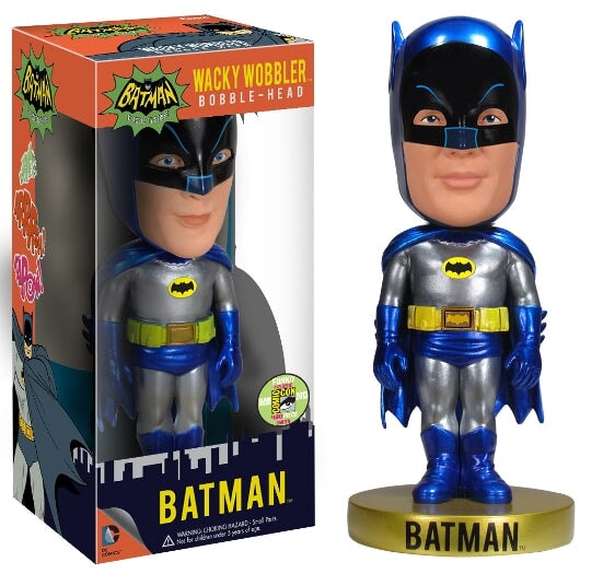 Batman (Classic TV) (Metallic) Funko Wacky Wobbler Action & Toy Figures Spastic Pops 