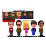 Big Bang Theory Set (5-Pack) Funko Mini Wacky Wobblers Action & Toy Figures Spastic Pops 