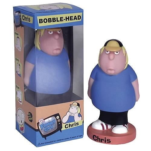 Chris (Family Guy) Funko Wacky Wobbler Action & Toy Figures Spastic Pops 