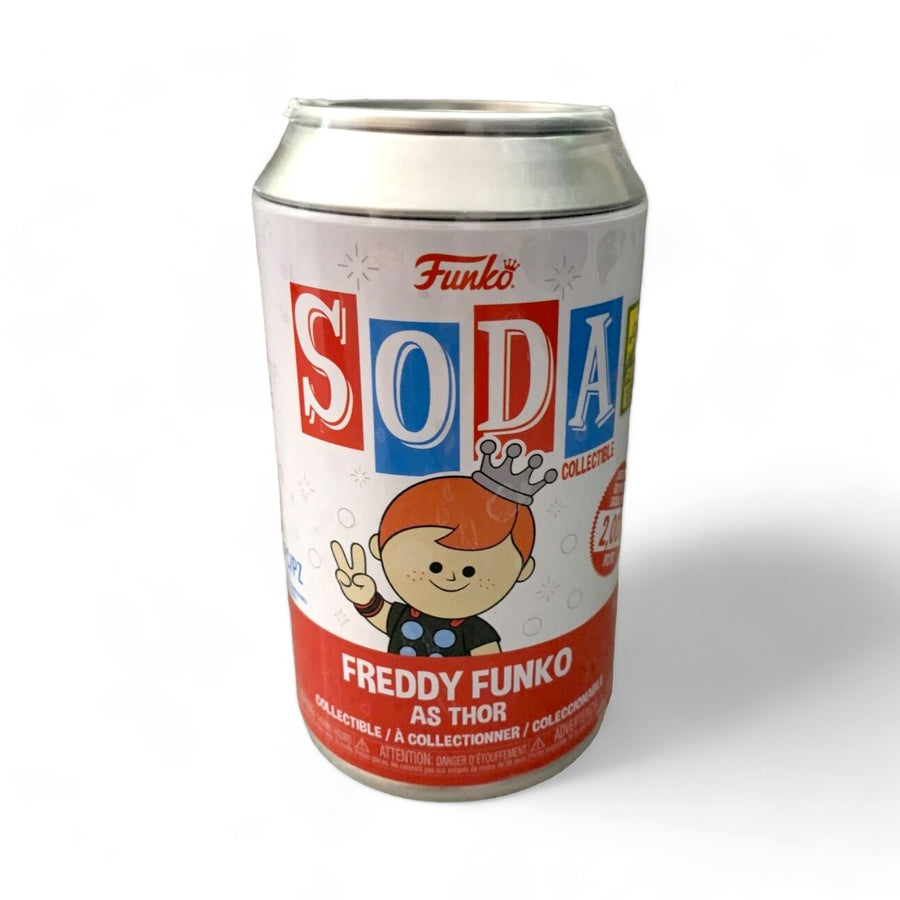 (CONVENTION RELEASE) SDCC FUNKO FUNDAYS 2023: LE2000 Freddy as Thor Soda Vinyl Sealed Spastic Pops 