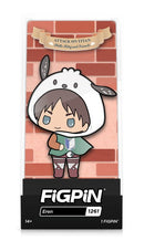 FiGPiN Classic: Attack on Titan x Sanrio - Eren #1261 (Limited to 750 Pieces) Action & Toy Figures Spastic Pops 
