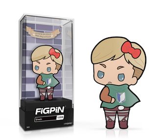 FiGPiN Classic: Attack on Titan x Sanrio - Erwin #1259 (Limited to 750 Pieces) Action & Toy Figures Spastic Pops 