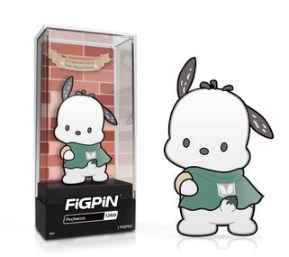 FiGPiN Classic: Attack on Titan x Sanrio - Pochacco #1260 (Limited to 750 Pieces) Action & Toy Figures Spastic Pops 