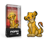 FiGPiN Classic DISNEY'S THE LION KING - Simba (855) FiGPiN COMMON 1st Edition - 1,500 Units Spastic Pops 